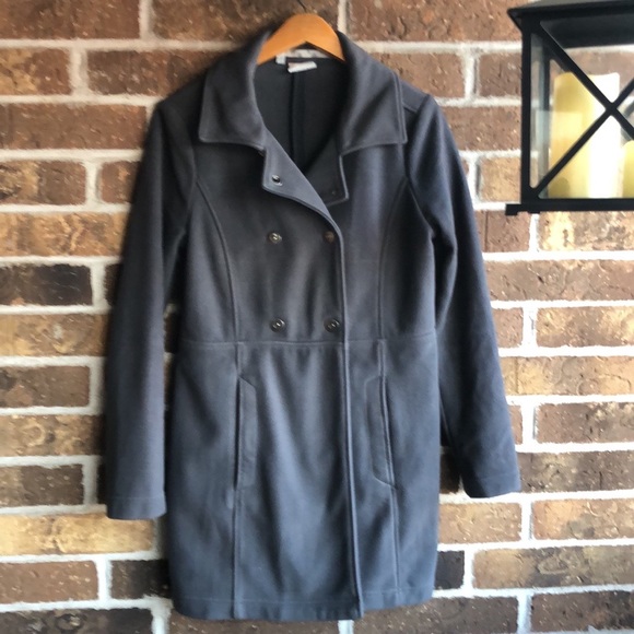 ATHLETA Gray Switchback Pea Coat - Picture 7 of 11